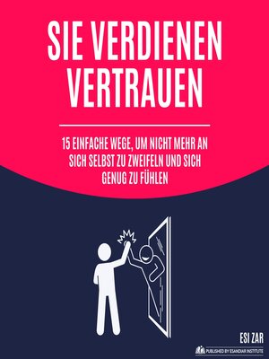 cover image of Sie verdienen Vertrauen
